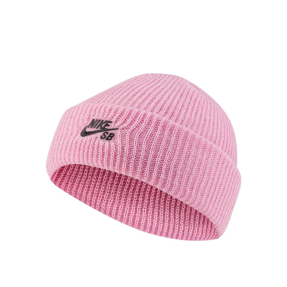 nike sb fisherman beanie pink