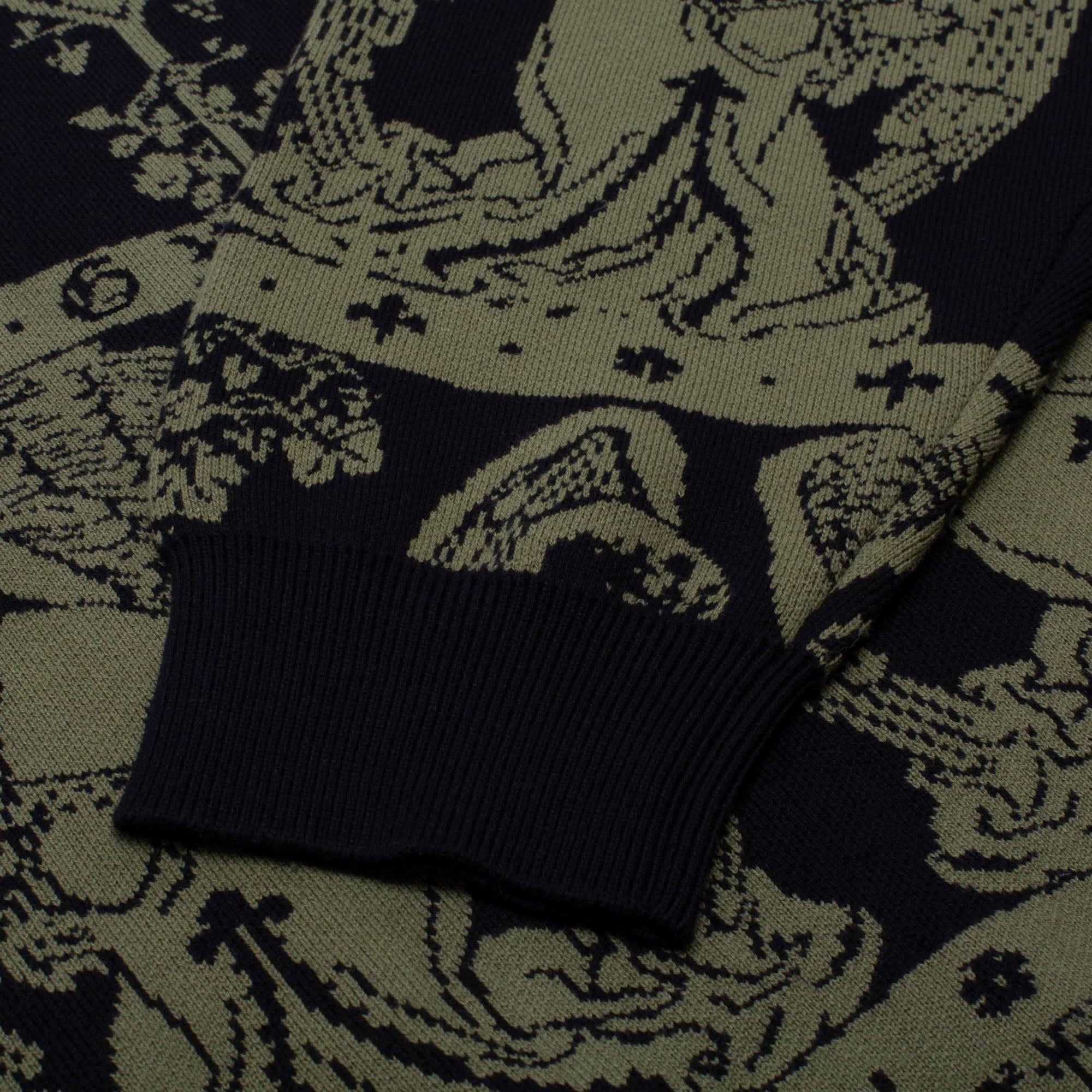 GX1000 Jacquard Crewneck L 最新な www.shelburnefalls.com