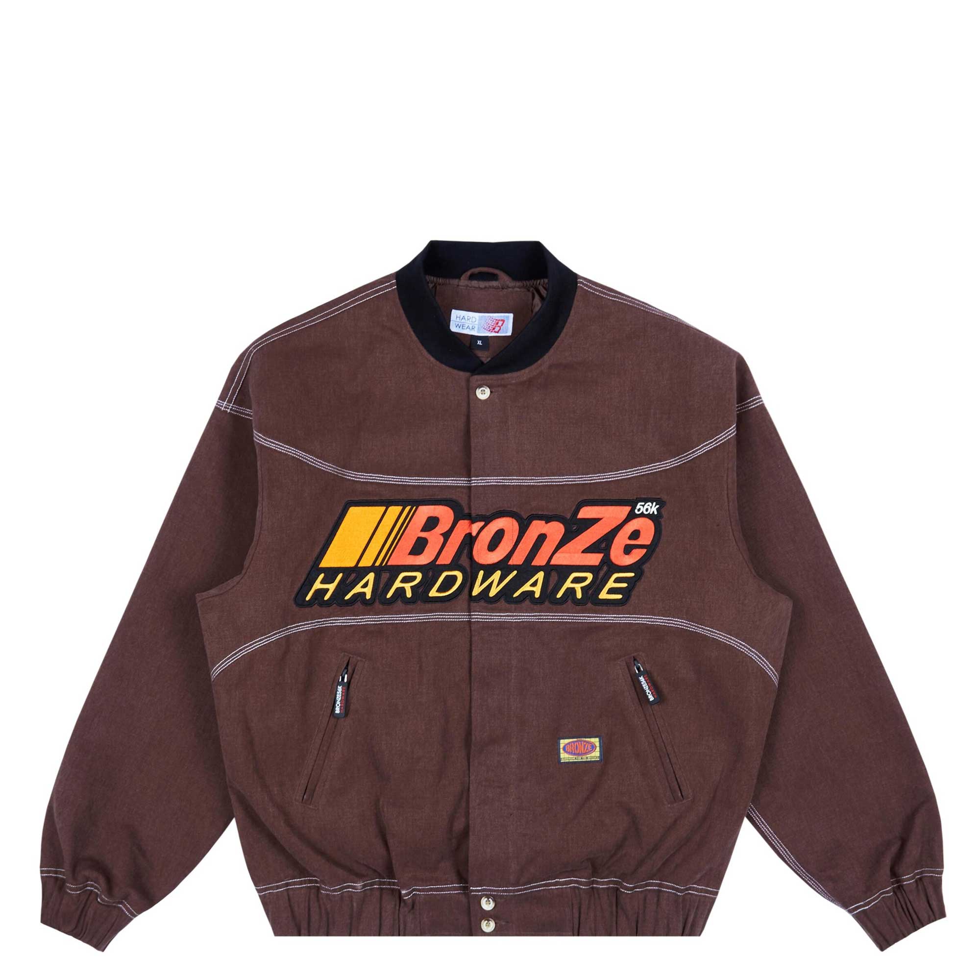 Bronze Pitcrew Bomber Jacket