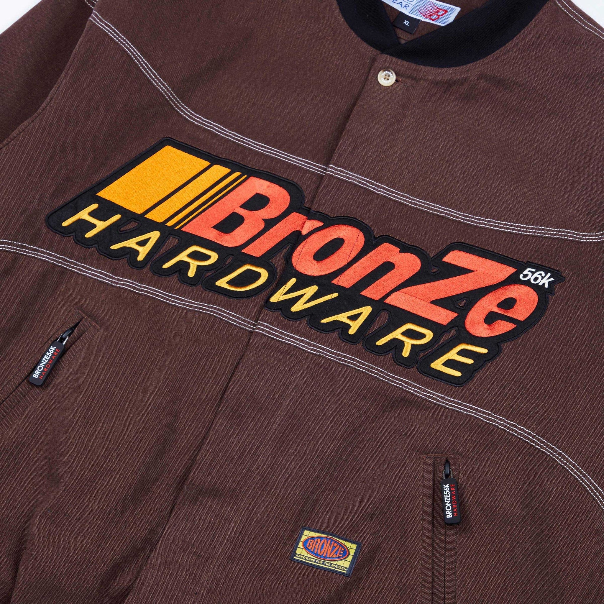 Bronze Pitcrew Bomber Jacket – Tiki Room Skateboards