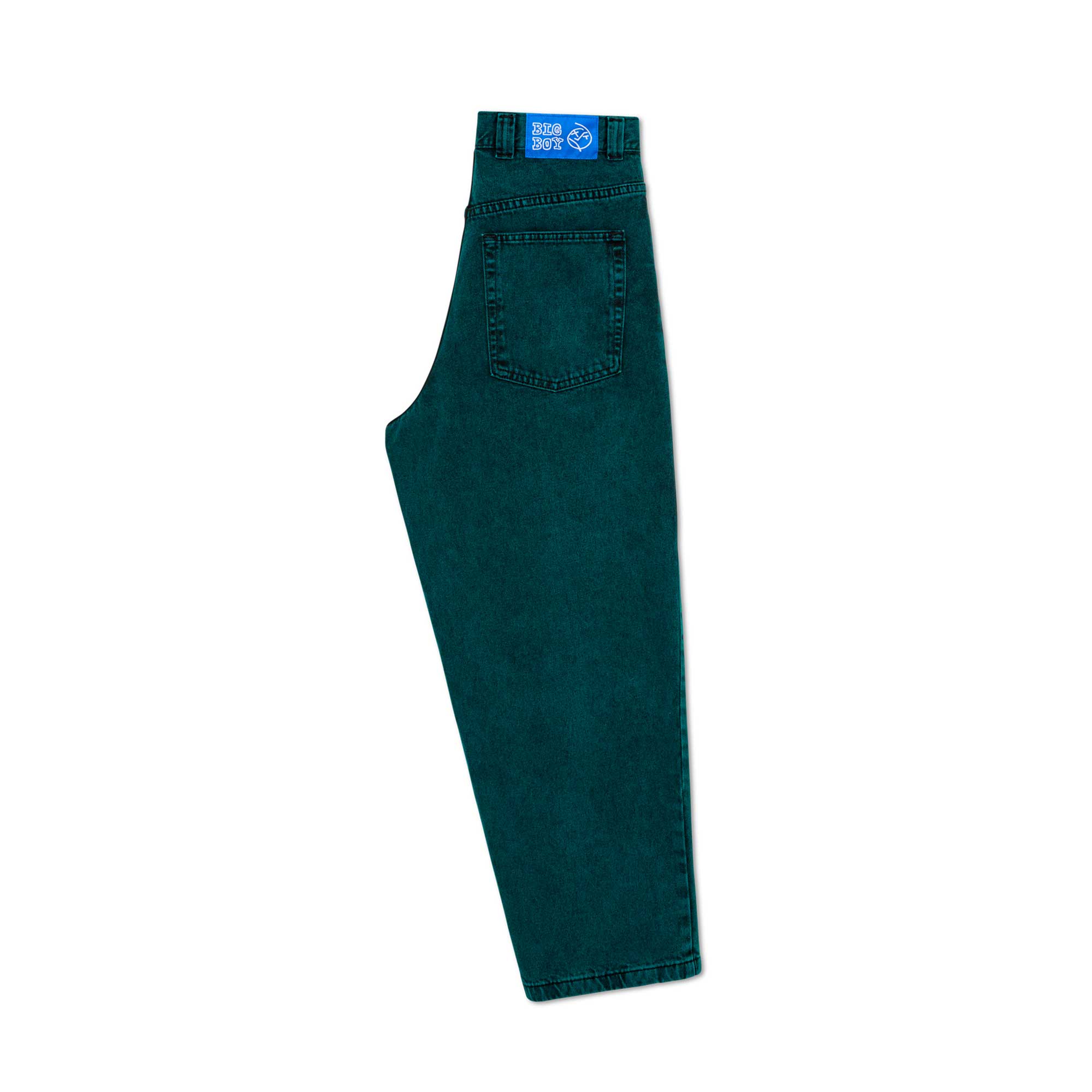 Polar Big Boy Jeans, teal/black – Tiki Room Skateboards