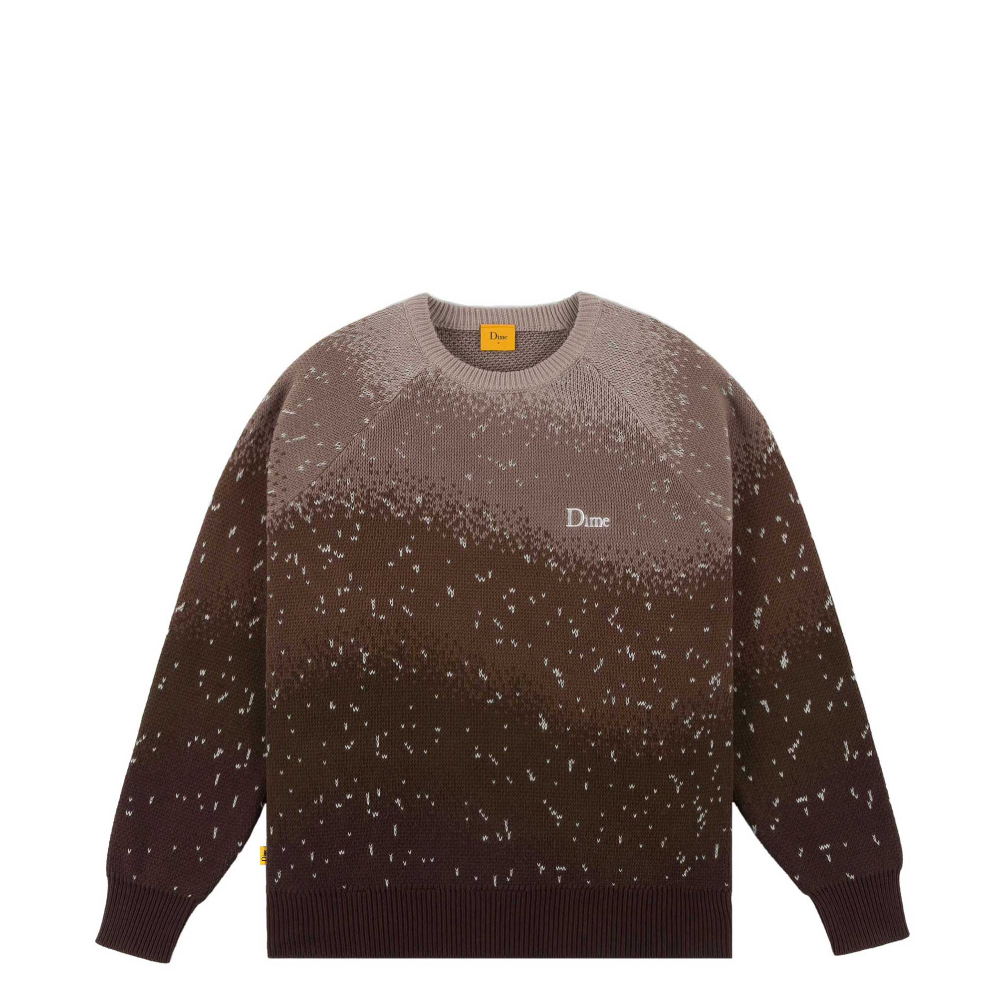 Dime Magic Heavy Knit L brown首元の緩みはありますでしょうか