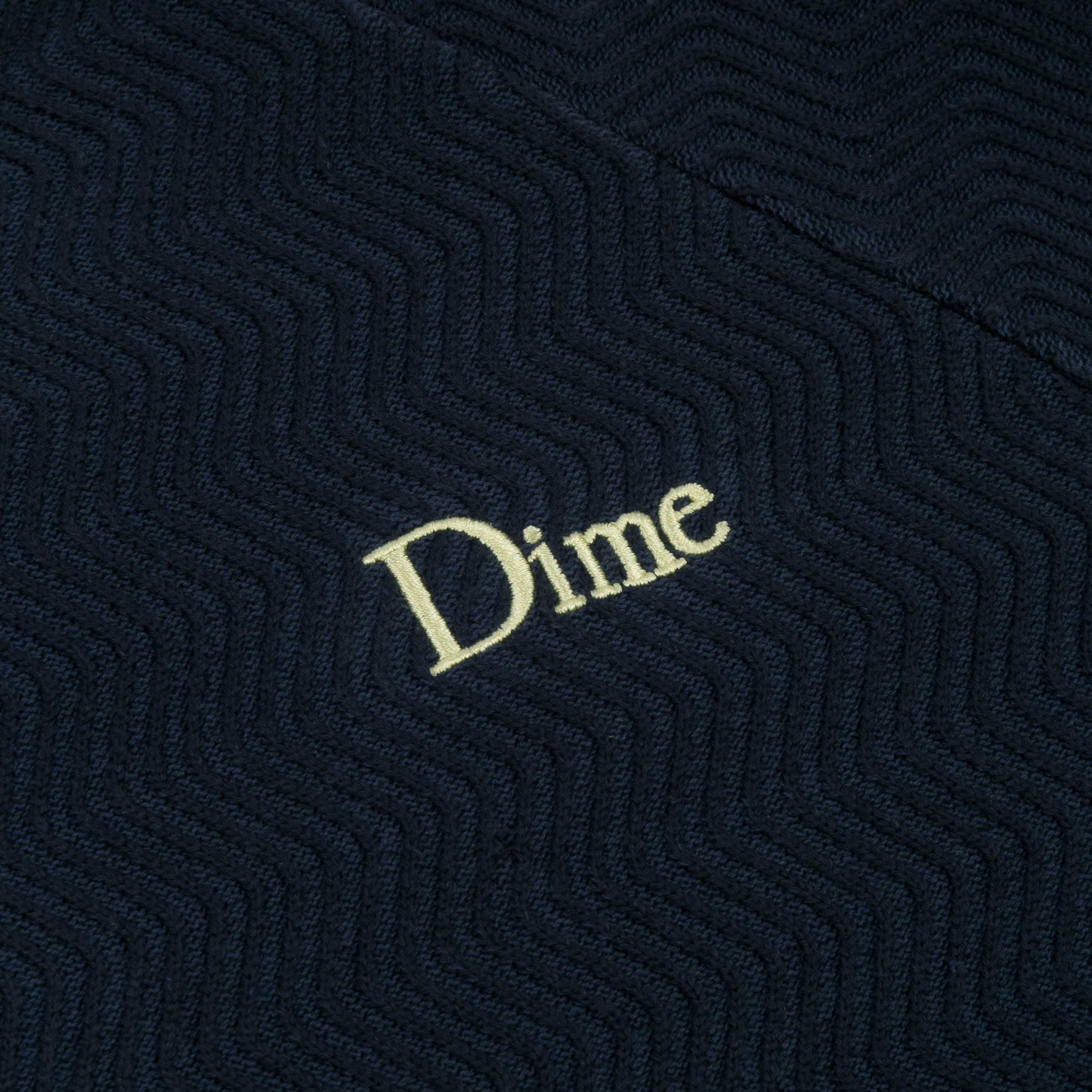 Dime Wave Cable Knit Sweater