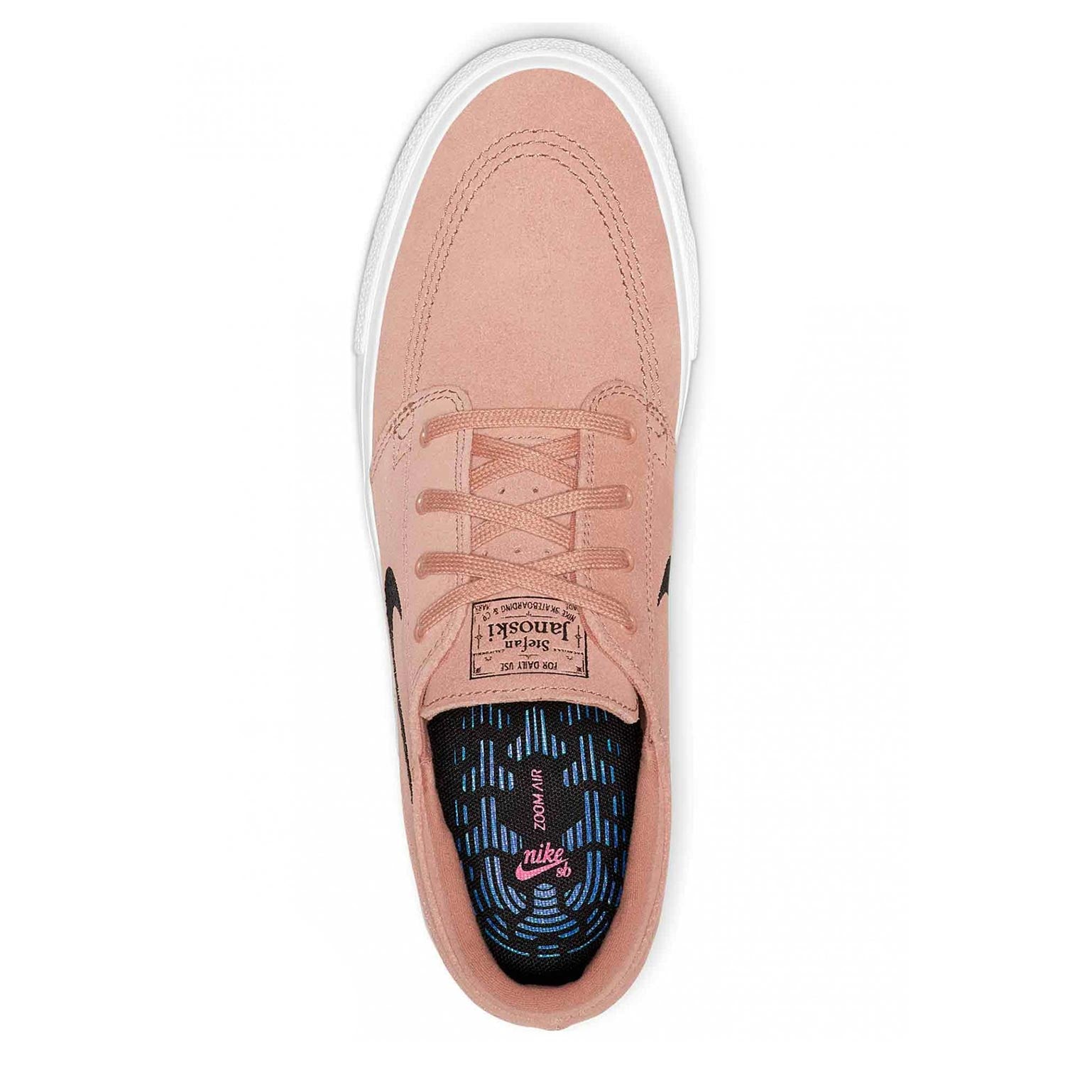 Nike Sb Zoom Janoski Rm Aq7475 600 Rose Gold Black Summit White Tiki Room Skateboards