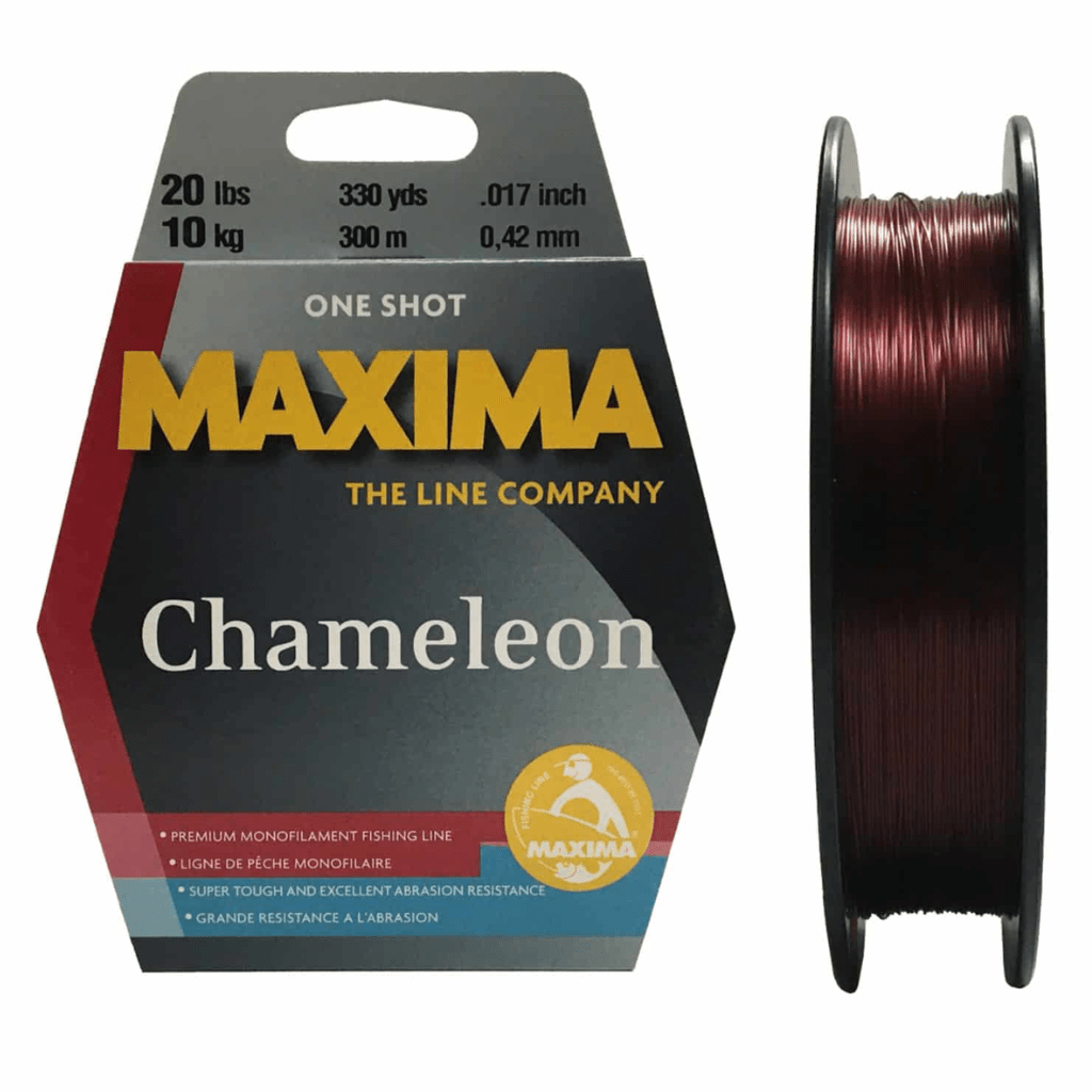 Maxima Monofiliment Fishing Line - 3LB to 20LB Chameleon Green