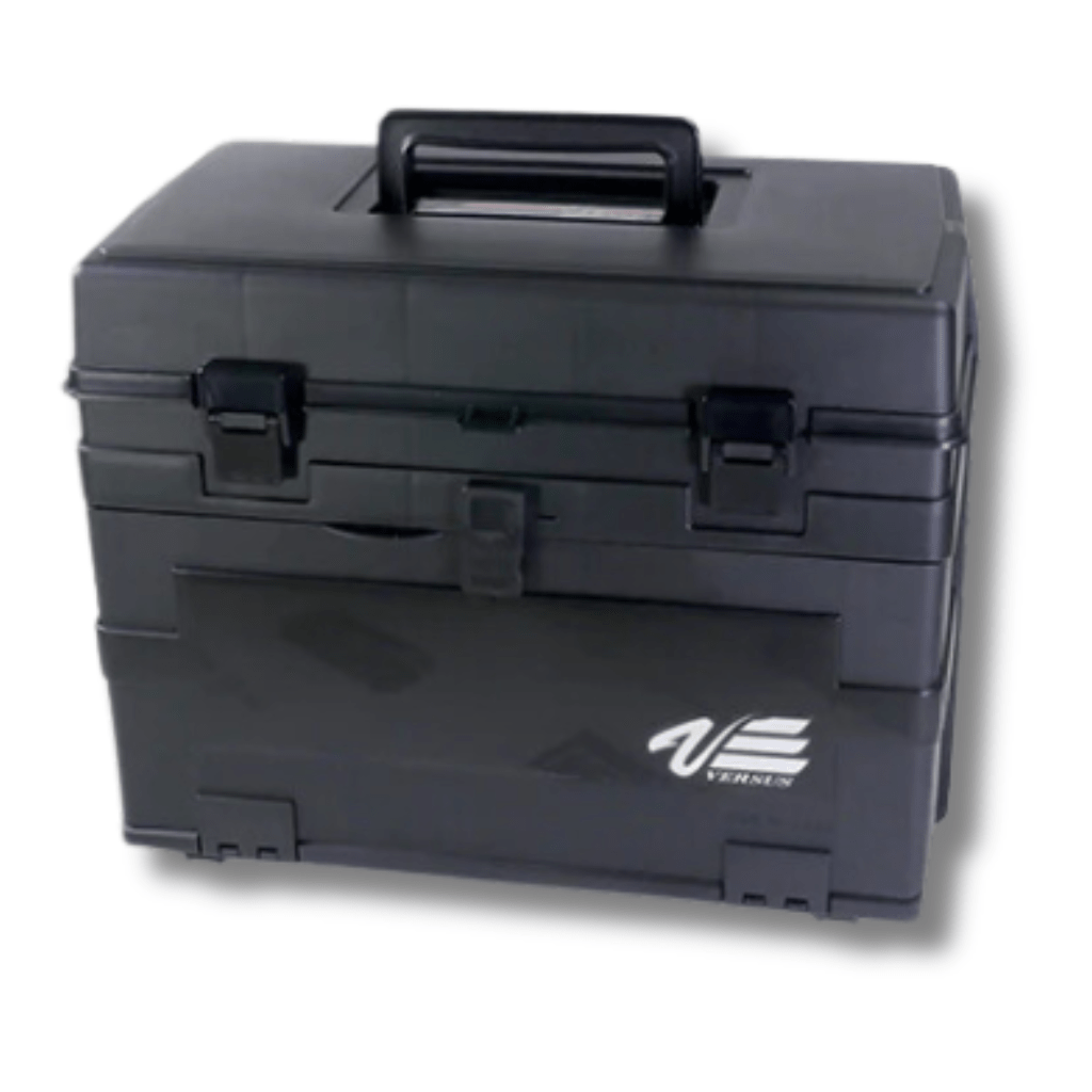 Meiho Versus VS-F651 Foam Waterproof Fly Fishing Tackle Storage Box Black