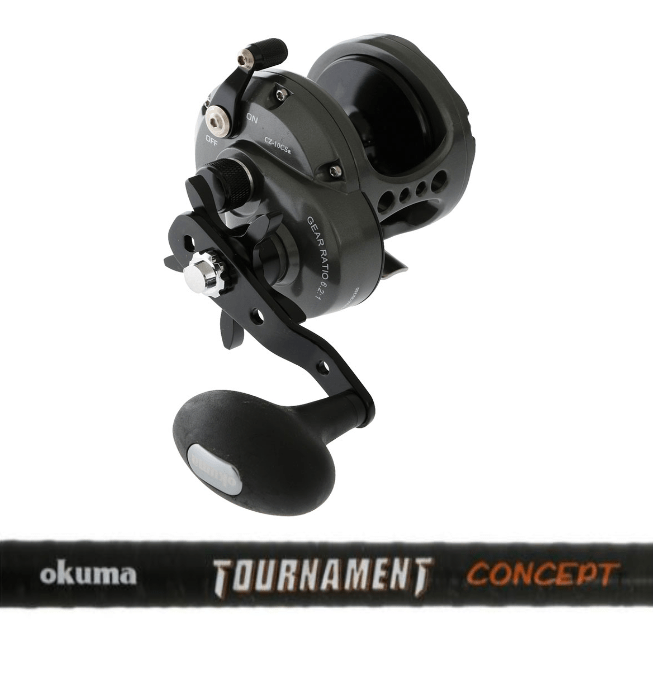 Getting Okuma Cortez CZ-5CS Star Drag OH Boat Reel from Okuma Sale Store in  an assortment of colors and styles
