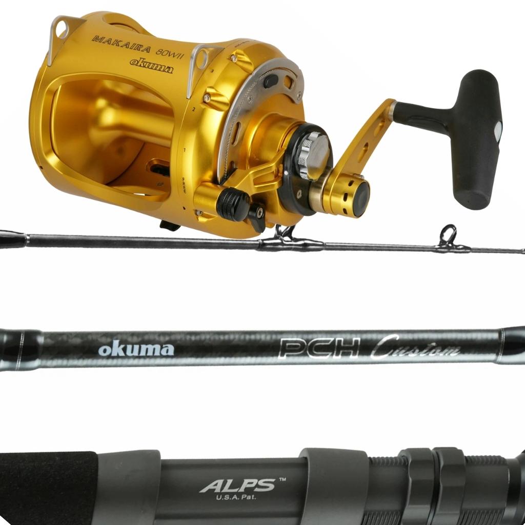 Fish City Hamilton – Okuma Makaira MK50W-2 Gold & PCH Custom Game