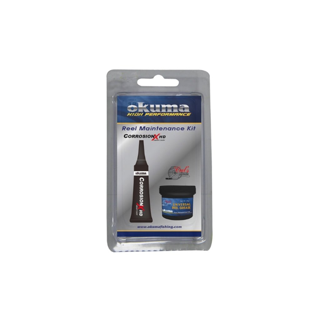 Okuma Reel Grease/Oil Kit - Maximum corrosion protection