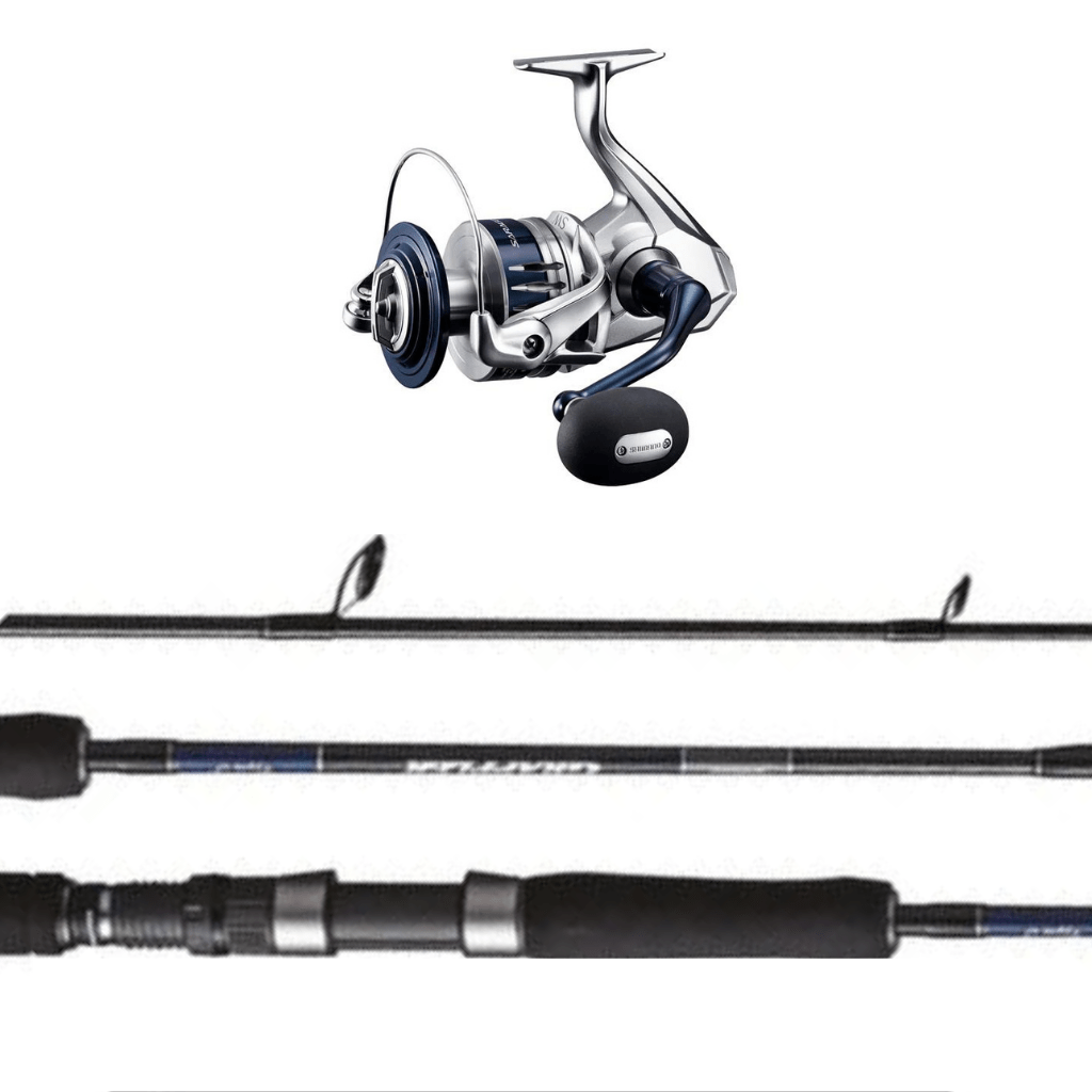 Fish City Hamilton – Shimano 22 Stradic 14000XG with PE8 Grappler Top Water  Rod Combo