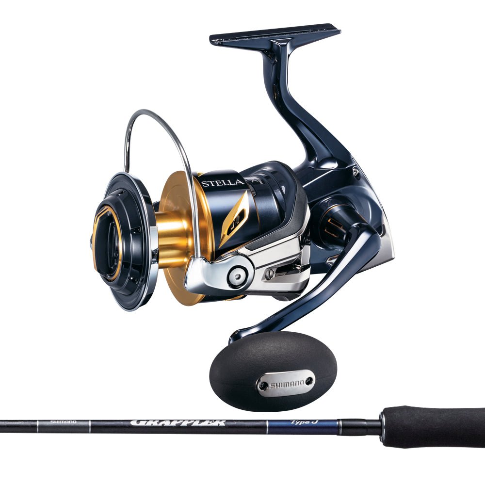 Shimano Game Type J & Stella SW Spinning Jigging Combos - Melton Tackle