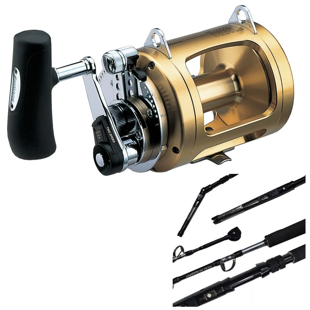 Shimano Talica 2 Speed 50 - Ultra Dual Butt Game Combo – Get Wet Outdoors