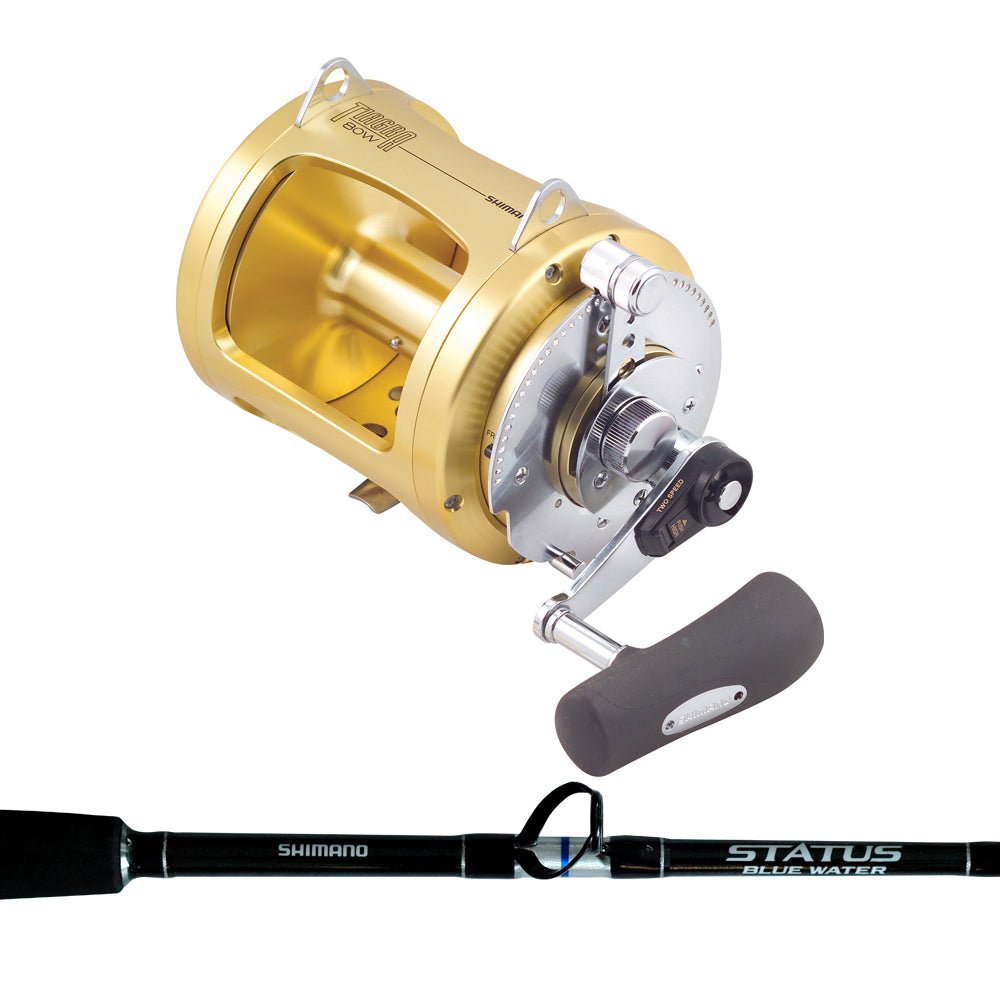 Fish City Hamilton – Shimano Tiagra 50W & Status Bluewater 5'6 24kg R/T  Game Combo