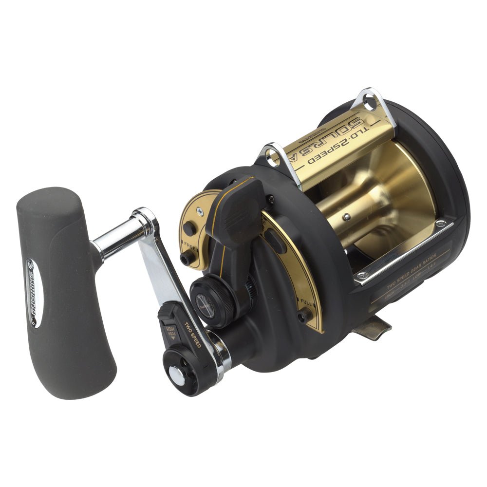 Fish City Hamilton – Shimano TLD 50 LRS Two Speed & Backbone 24KG Roller  Tip Game Combo