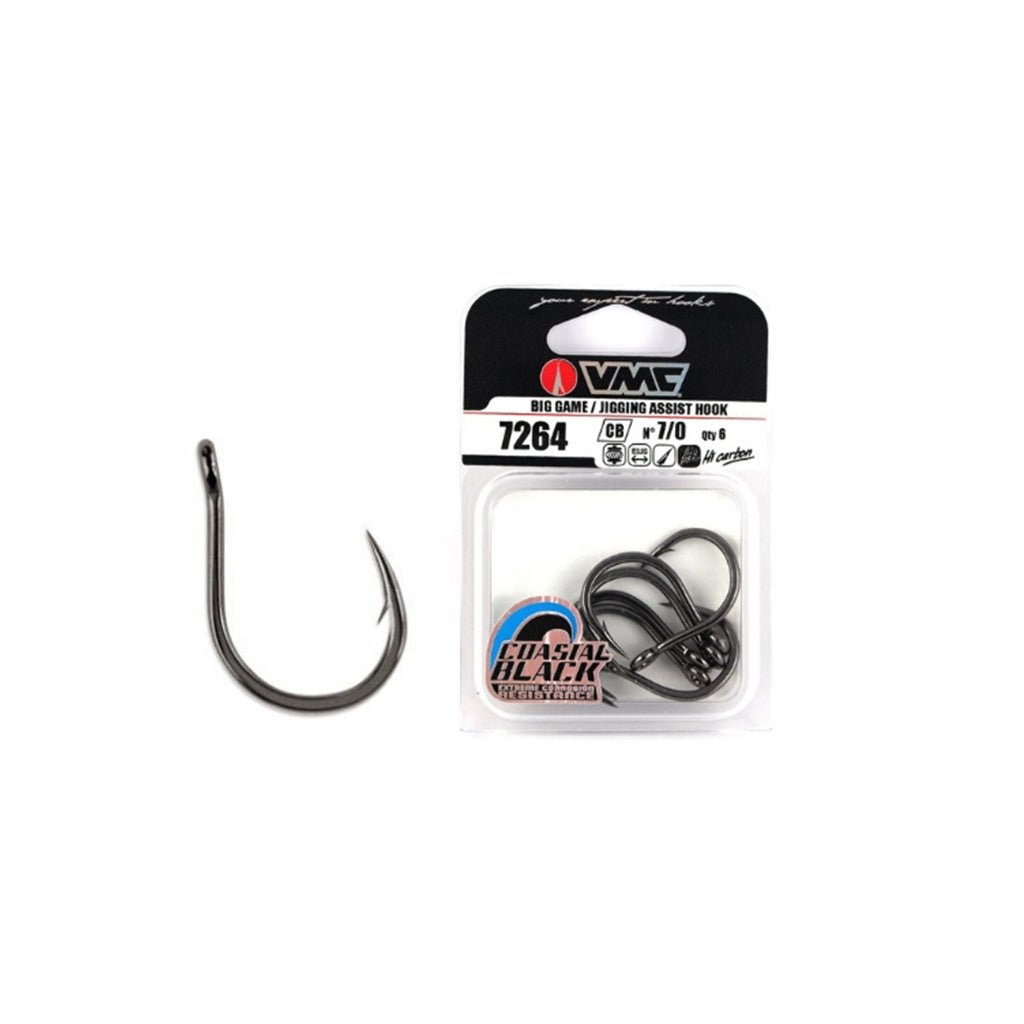 Fish City Hamilton – Vmc Light In Line Single 7237 Black Nickel Hooks