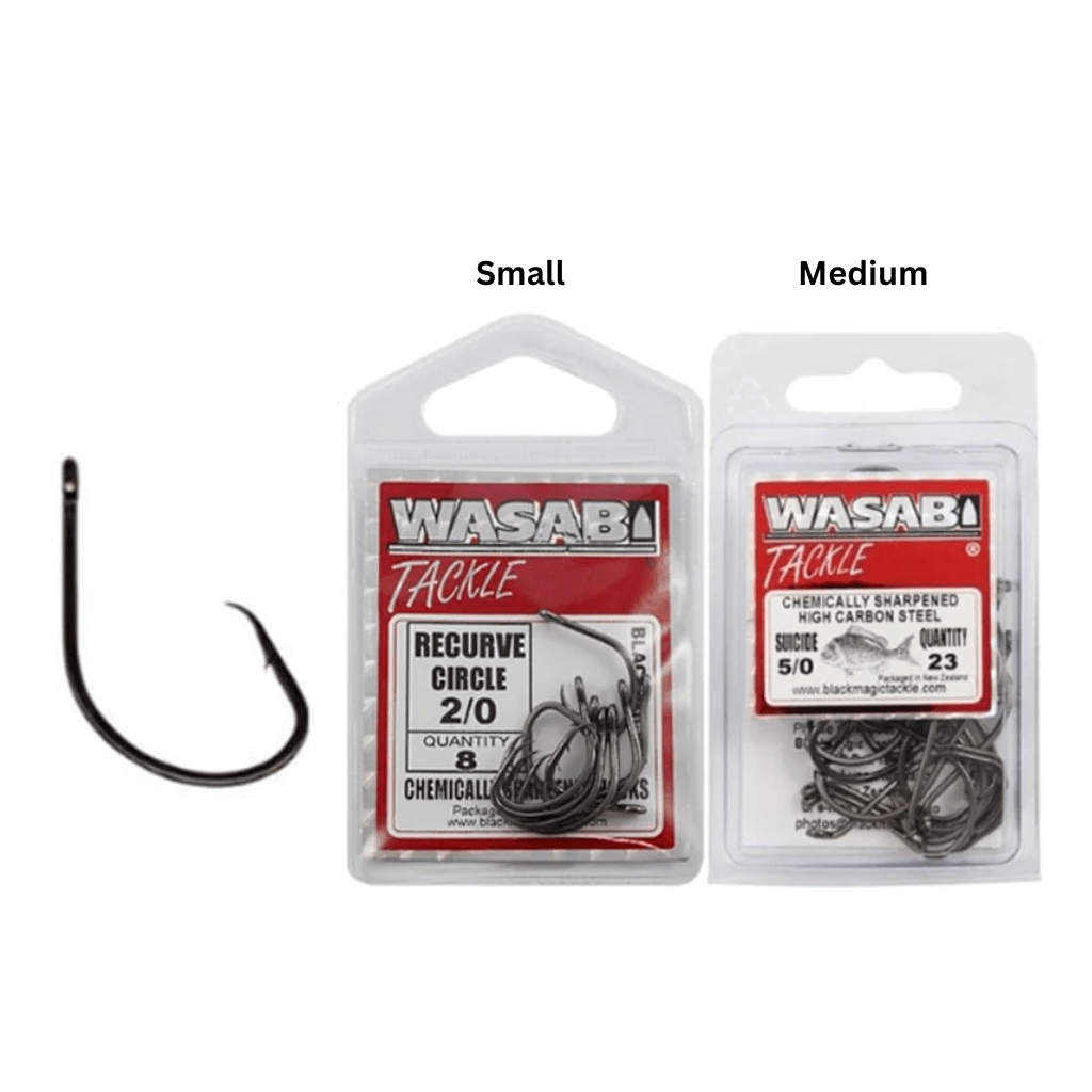 Wasabi Recurve hooks - Saltwater