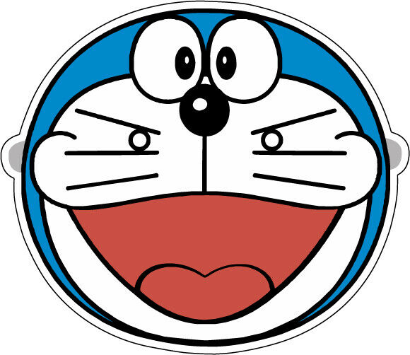 Doraemon Mask Movie Character Japanese Manga Series Window Bumper Vin Anysigns