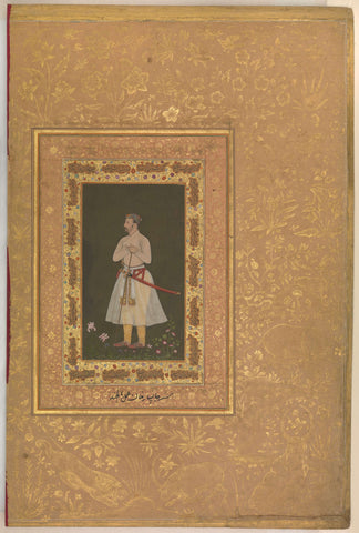 Portrait of Jahangir Beg, Jansipar Khan