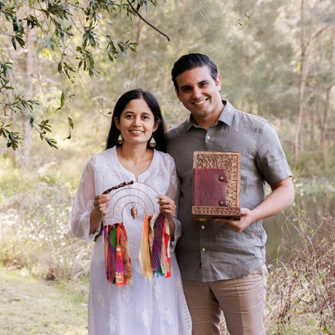 Aksa home decor founders aditi and susheel