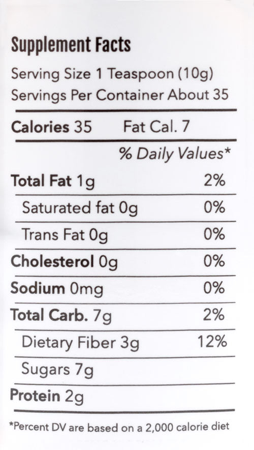 Chyawanprash Supplement Facts