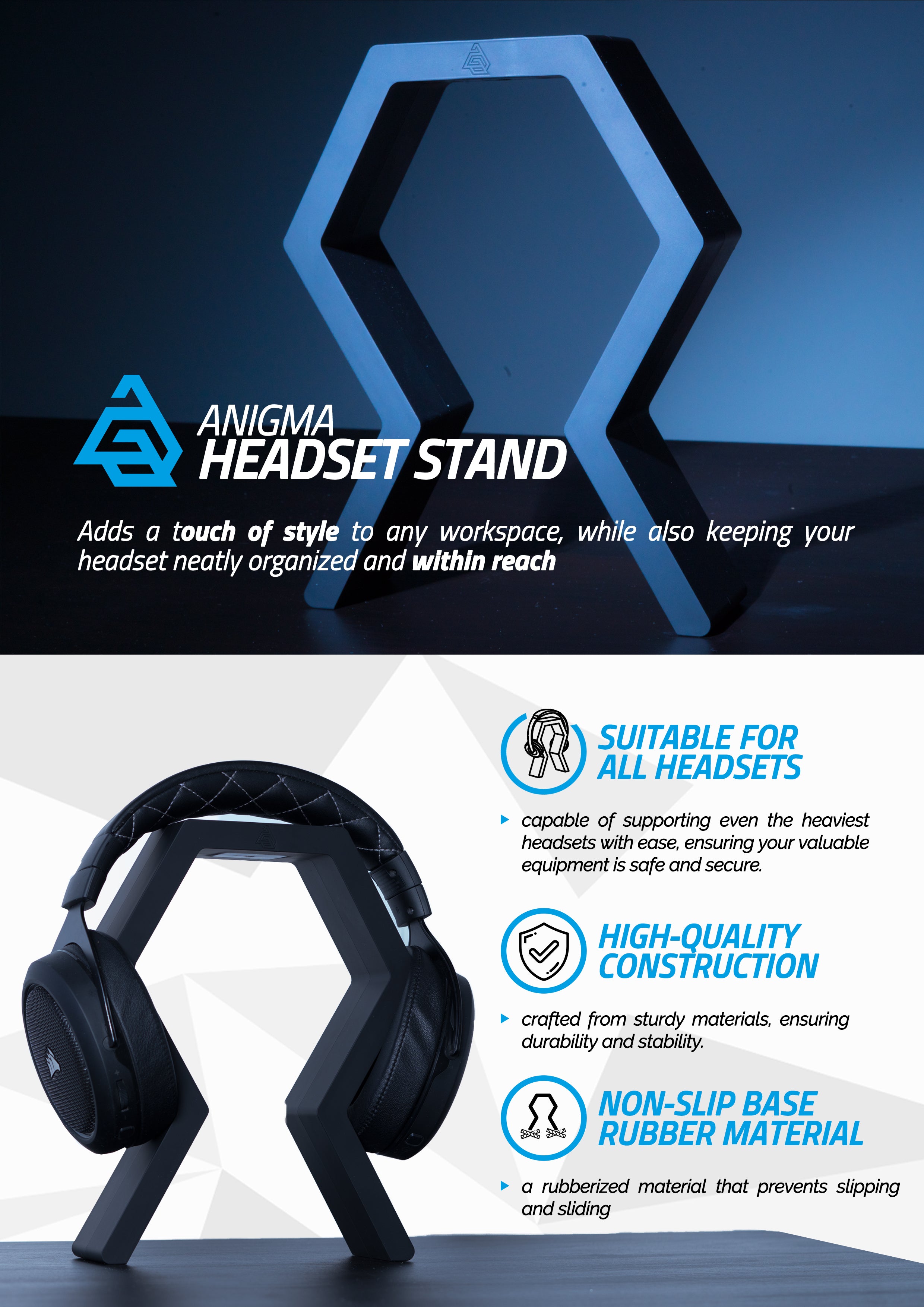 Anigma Headset Stand