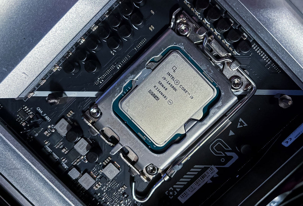 Intel Core i9 14900K installed
