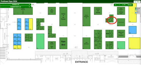 Progreen Expo 2024 map denver colorado convention center