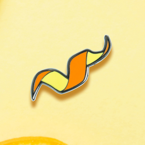 Orange Twist Enamel Pin by Cocktail Critters