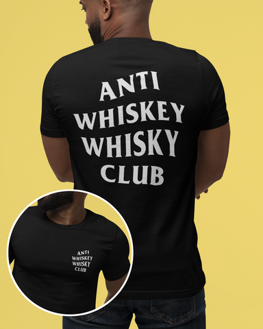 Anti Whiskey Whisky Club T-Shirt by Cocktail Critters