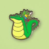 Cocktail Critters Turtle (No Straws) Enamel Pin