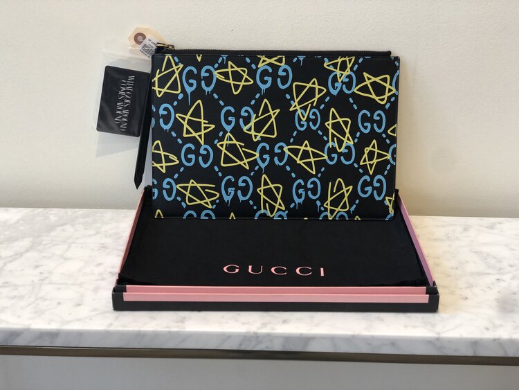 gucci ghost pouch