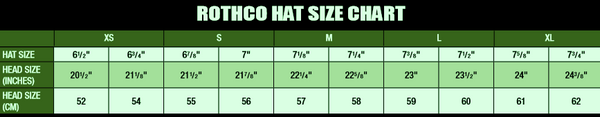 Hat Size Chart