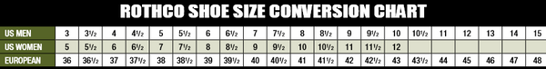 Shoe Conversion Chart