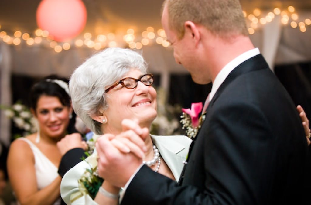 Eric dancing with his Mama