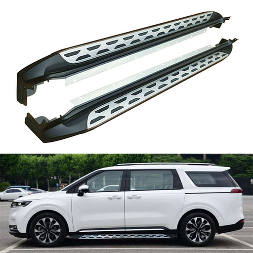 2Pcs Side Step Pedal Running Board Nerf Bar Fits for KIA Carnival KA4  2021-2024 