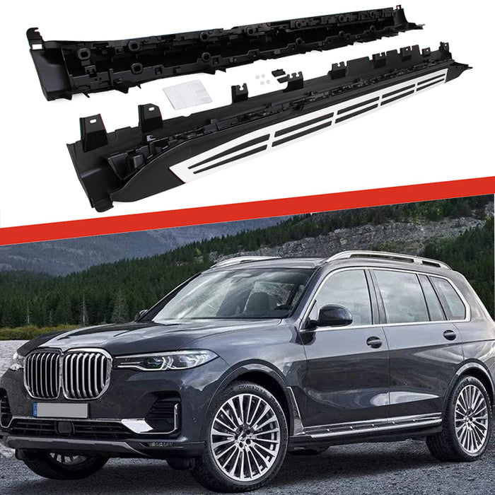 Saremas Aluminum Running Boards Side Steps for BMW X7 20192022