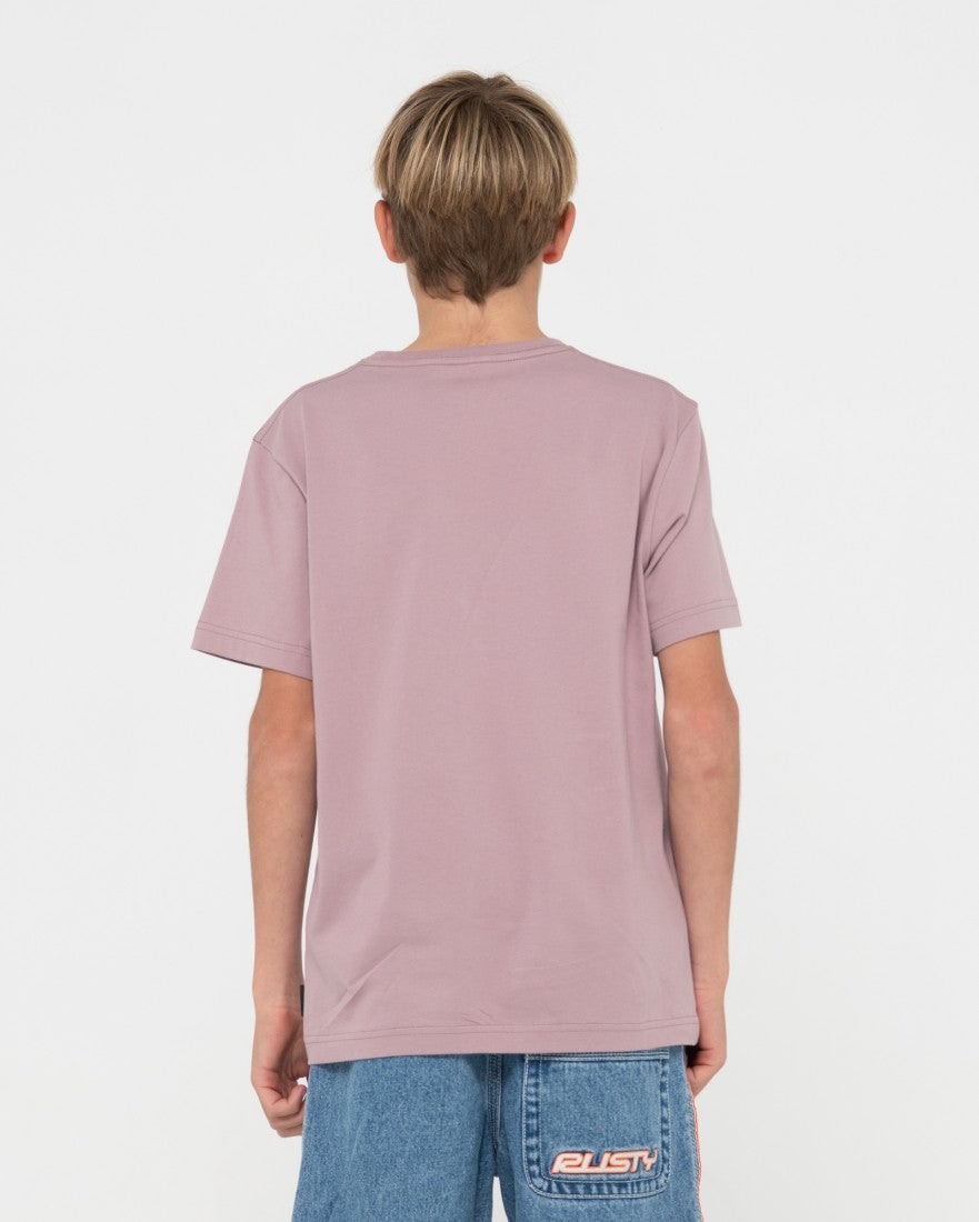 One Hit Cf Competition Ss Tee Boys - Elderberry/yonder Bl Rusty Australia, 16 / Elderberry/yonder Bl