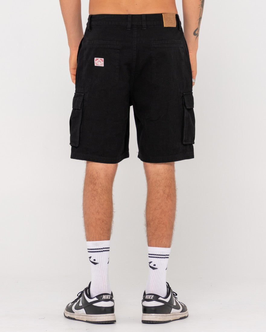 Sheet The Bed 2.0 Cargo Short - Black Rusty Australia, 34 / Black