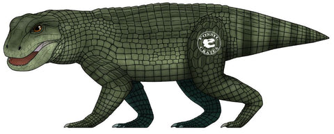 Simosuchus Madagascar herbivorous crocodile