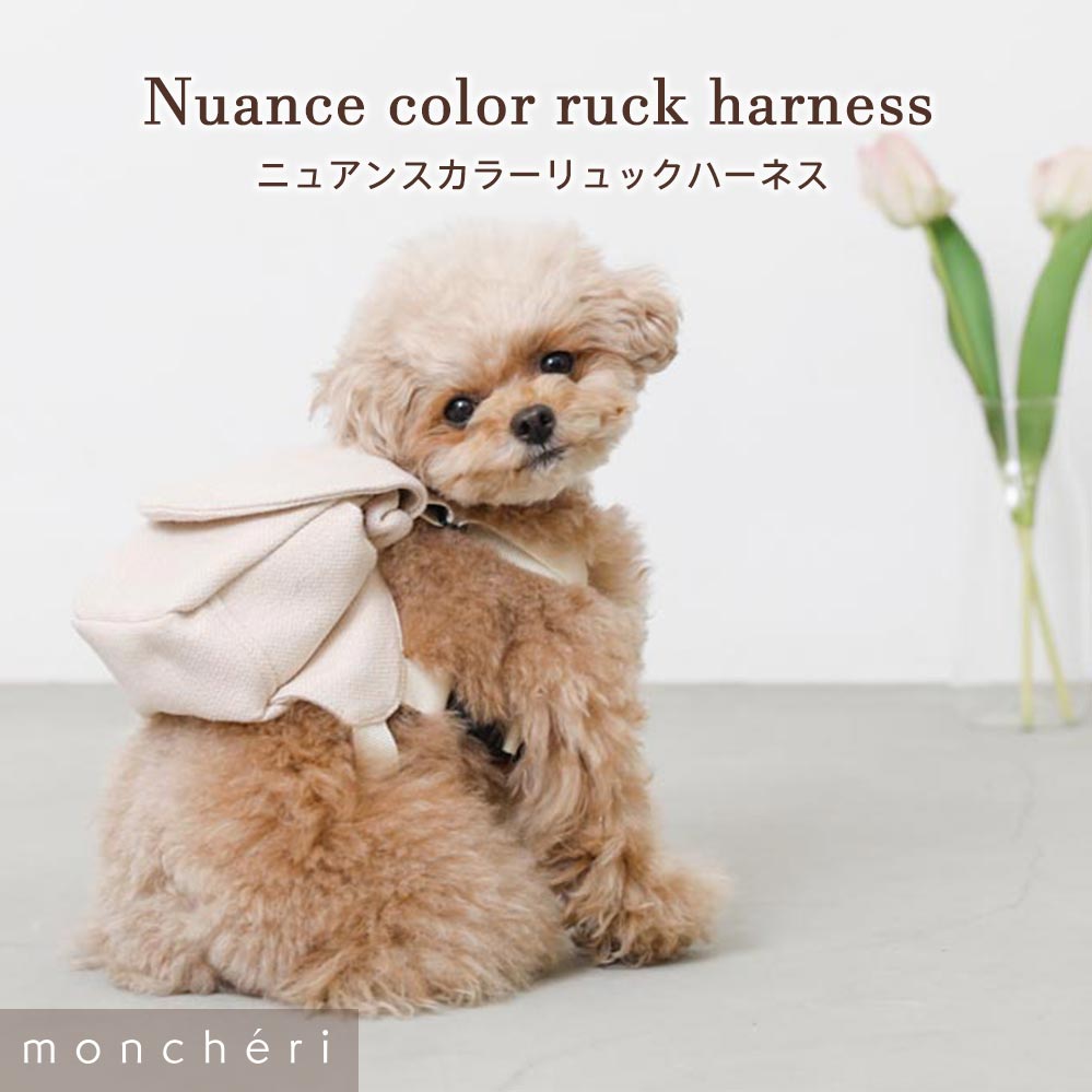 Small dog/backpack harness/harness/backpack/Cute/thumbnail