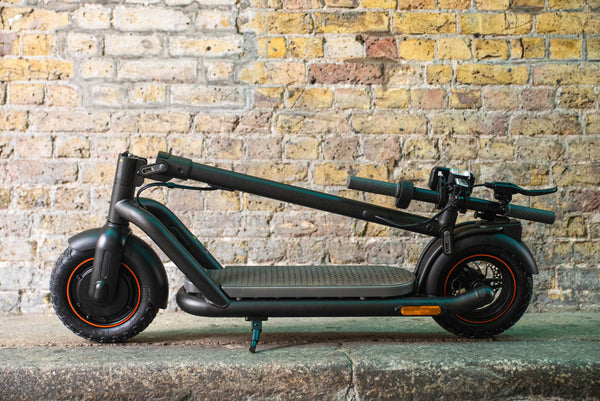 Navee N65 electric scooter folded