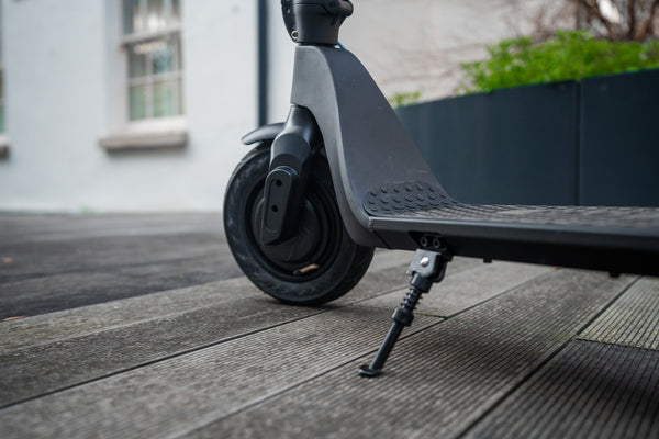 Riley RS1 electric scooter kickstand