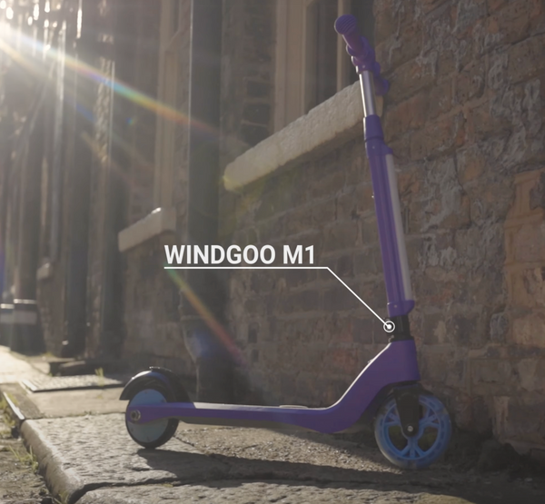 Wingoo M1 child electric scooter side view