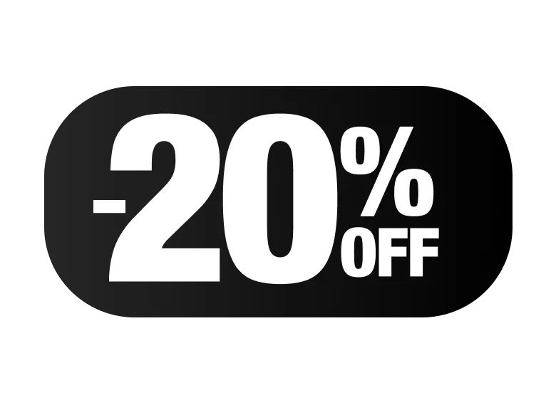 20% OFF