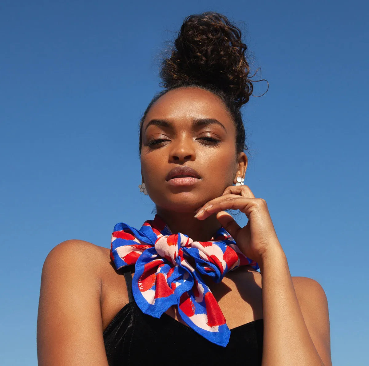 Berry Patch Silk Scarf