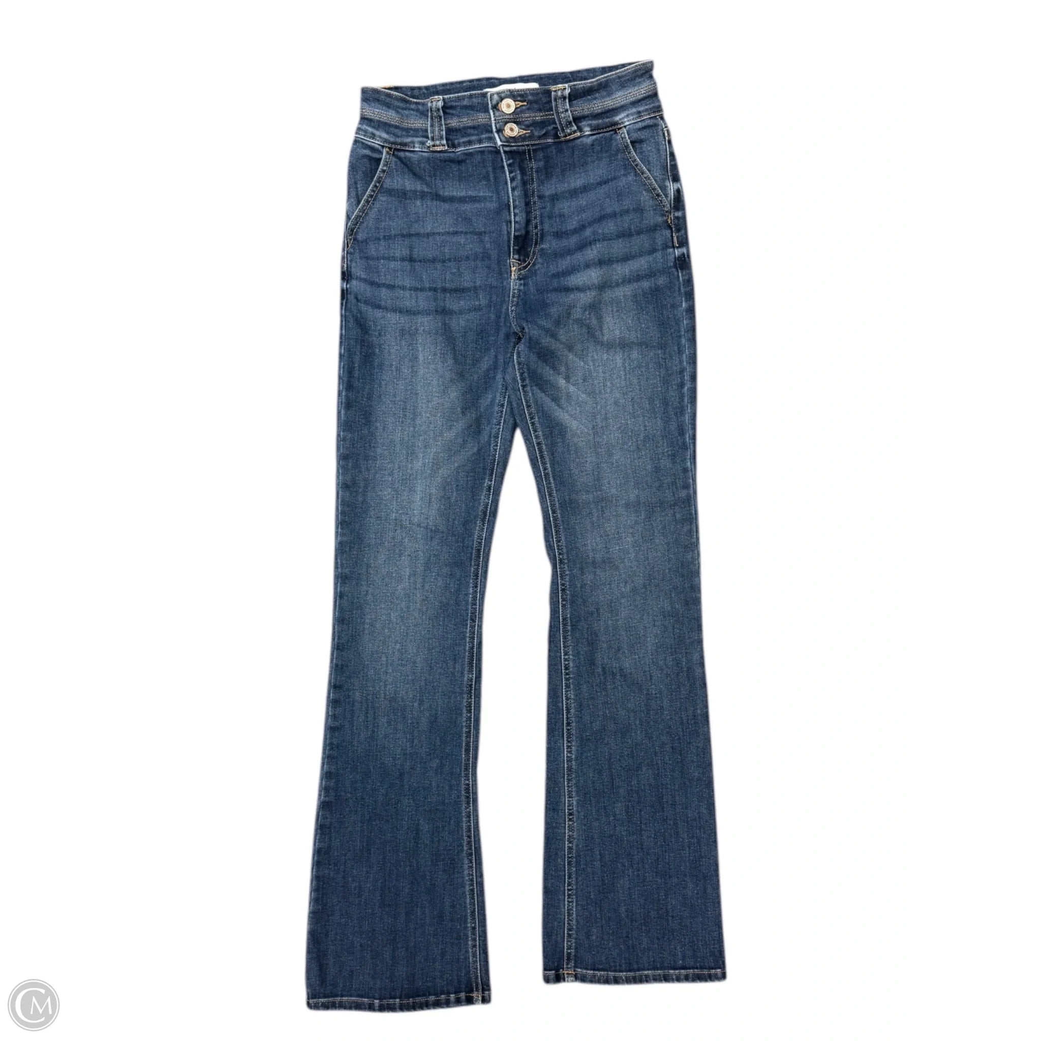 Jeans Boot Cut By Kancan In Blue Denim, Size: 6