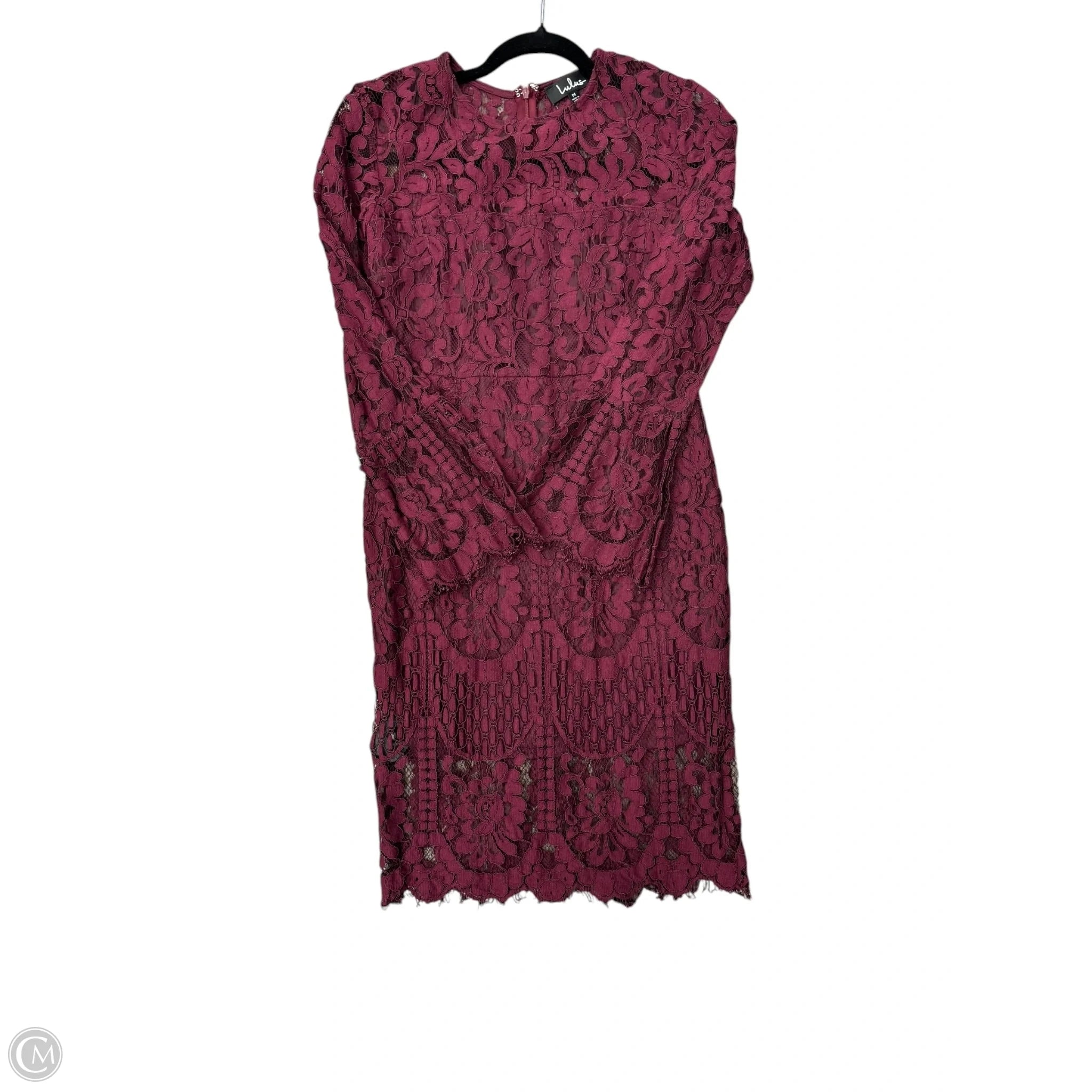 Dress Party Midi By Lulus In Purple, Size: M