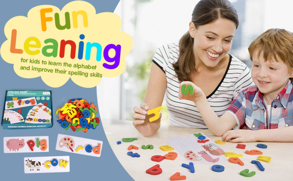Letter Recognition Word Spelling Toys - Beyond Baby Talk