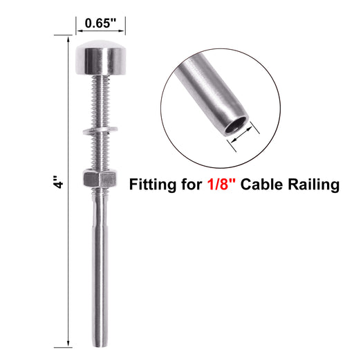 Wyasanj Cable Wire Cutters,small 8 Inch Stainless Steel Cable