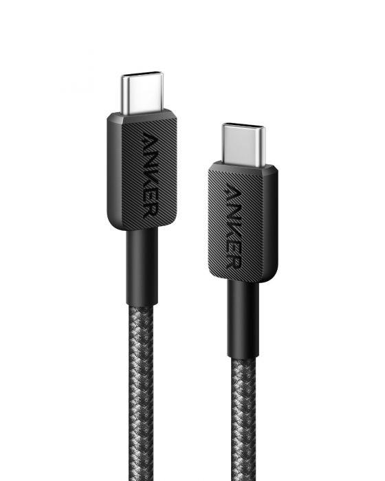 Anker 323 Dual USB USB-C Chargeur Rapide Noir 